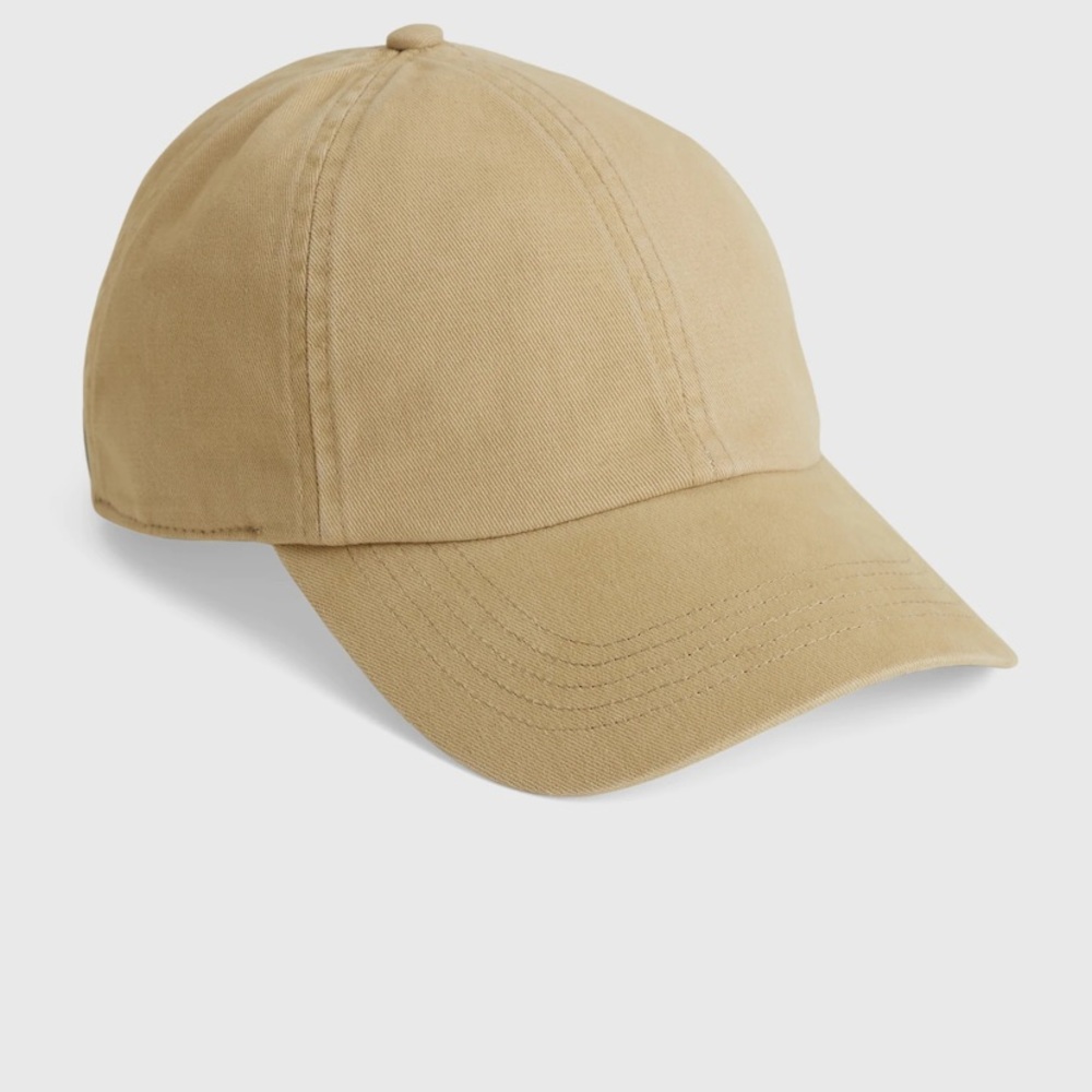Organic cotton washed baseball hat